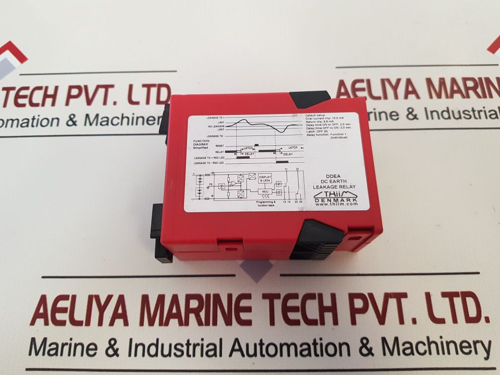 Thiim Ddea 2050 Pa4C Ddea Dc Earth Leakage Relay