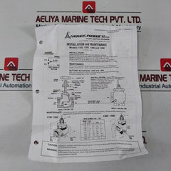 Thomas 18101 Oil Flow Switch 3/4” Npt