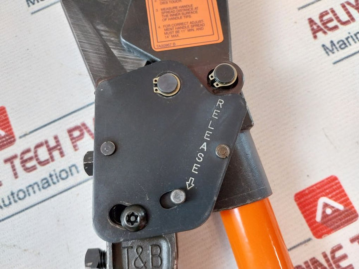 Thomas & Betts Tbm8S Compression Tool With Die Set