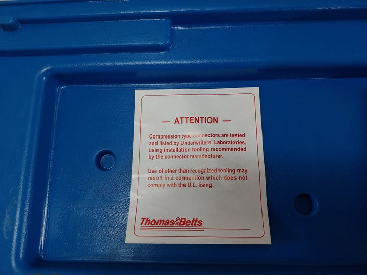 Thomas & Betts Tbm8S Compression Tool With Die Set