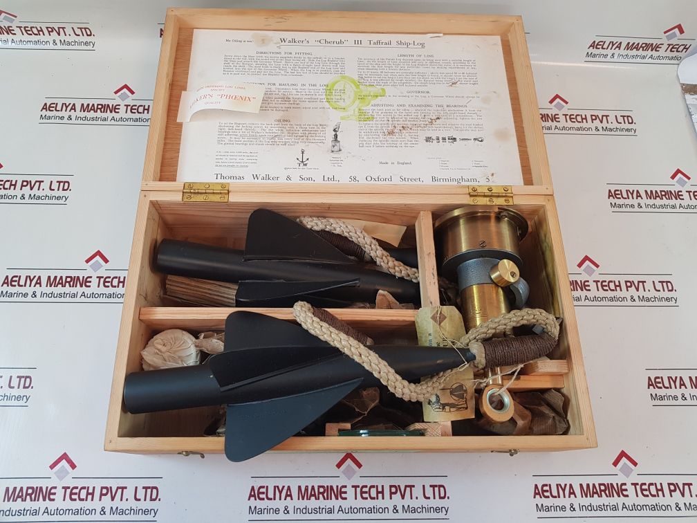 Thomas Walker’s Cherub Iii Ship-log
