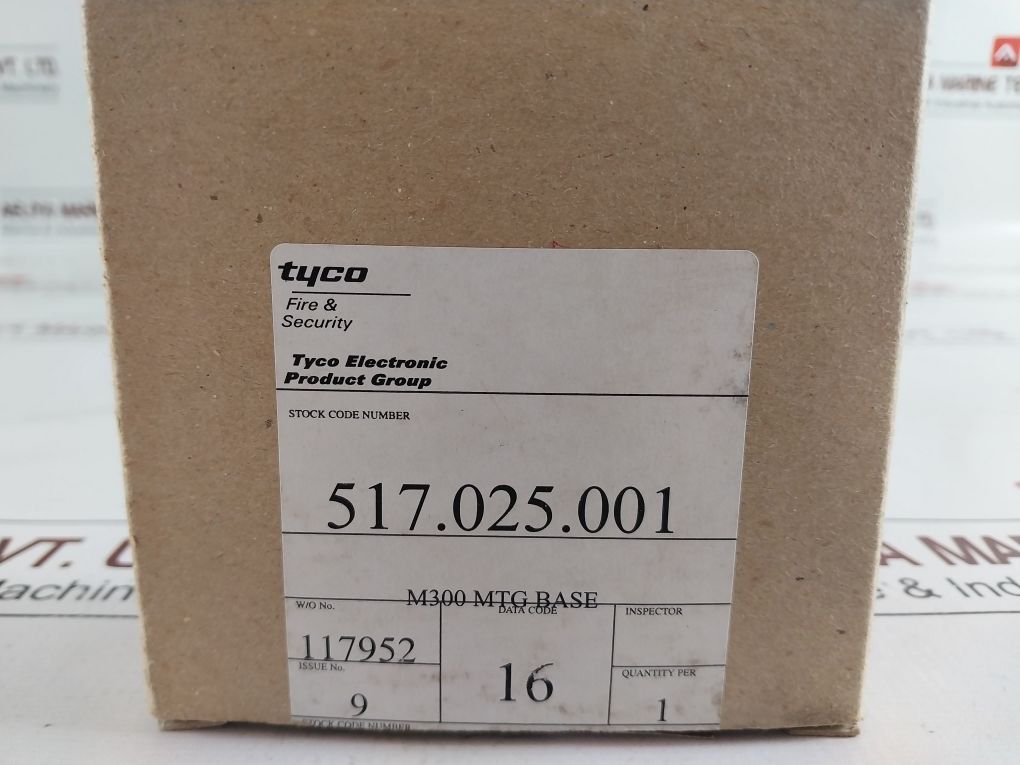 Thorn Scn 517-025-001 Detector Base-m300