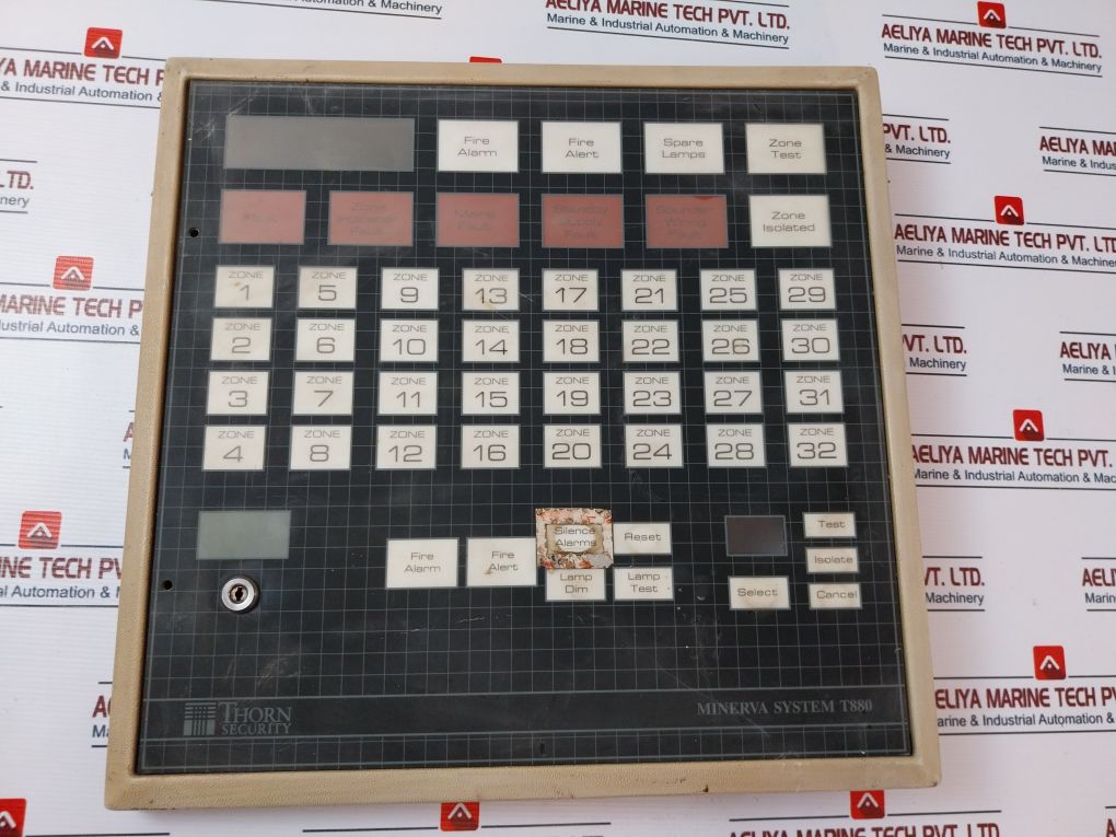 Thorn Minerva System T880 Fire Alarm Control Panel