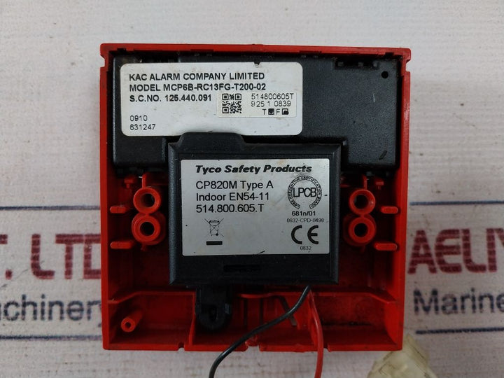 Thorn Security Cp820M Manual Call Point