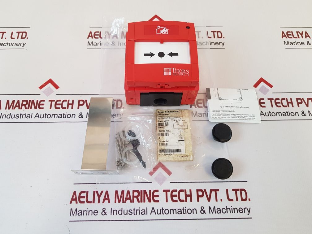 Thorn Security Cp830 Outdoor Callpoint 514.800.604.T