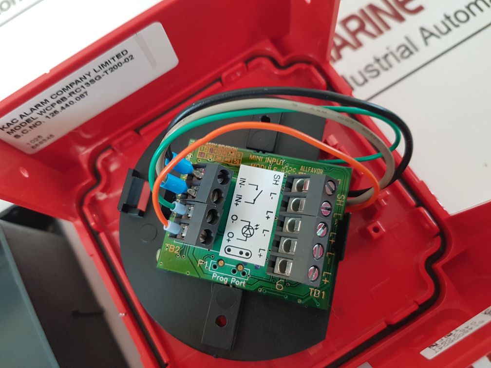 Thorn Security Cp830 Outdoor Callpoint 514.800.604.T