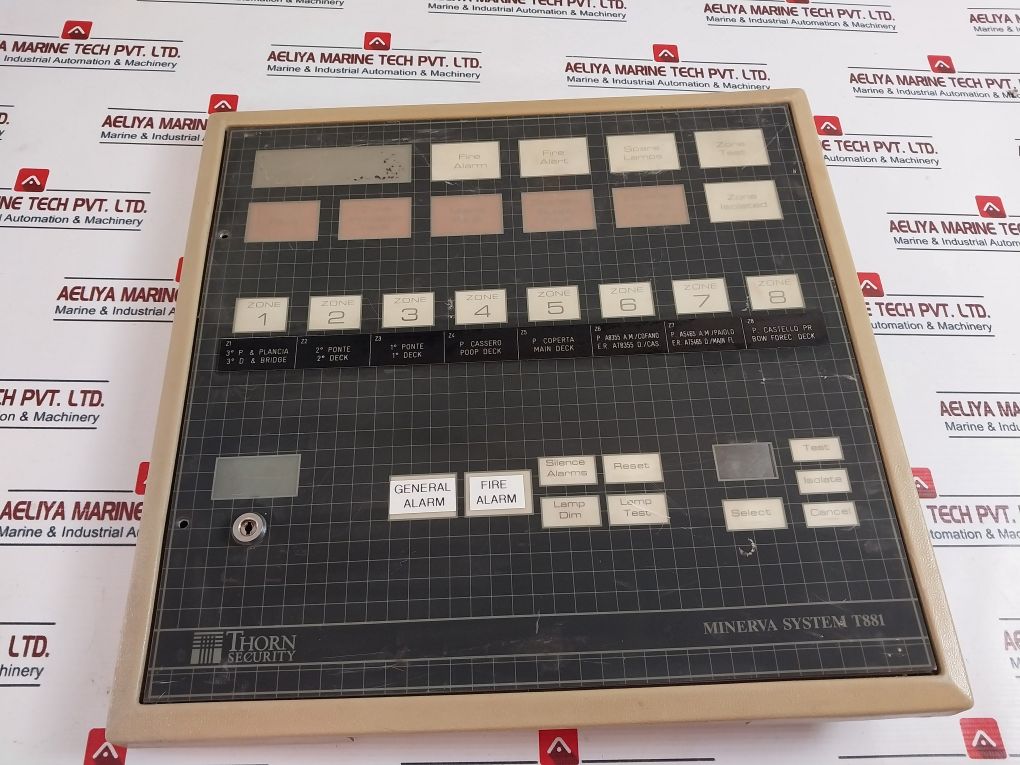 Thorn Security T881 Fire Detecting & Alarm System