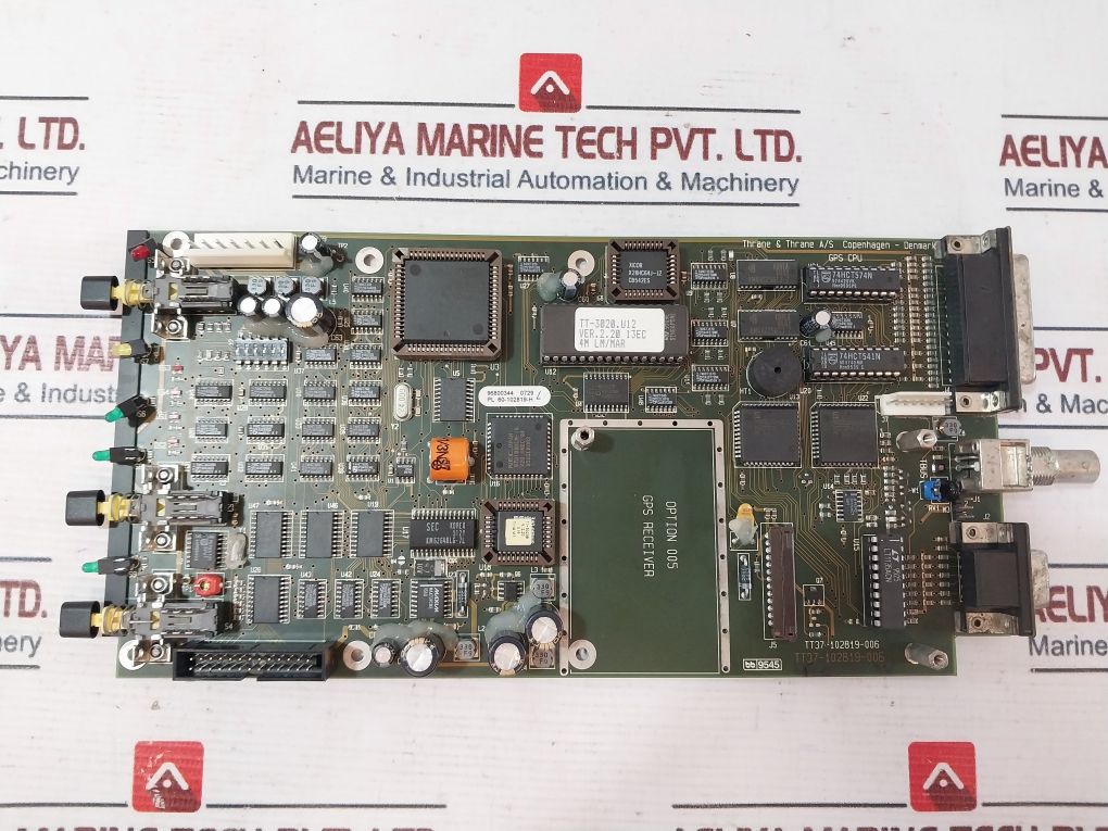 Thrane & Thrane Tt37-102819-006 Gps Cpu Printed Circuit Board Ver. 2.20 13Ec