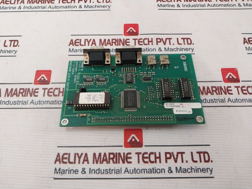 Thrane & Thrane Tt 37-100834 Monochrome Display Adapter Printed Circuit Board