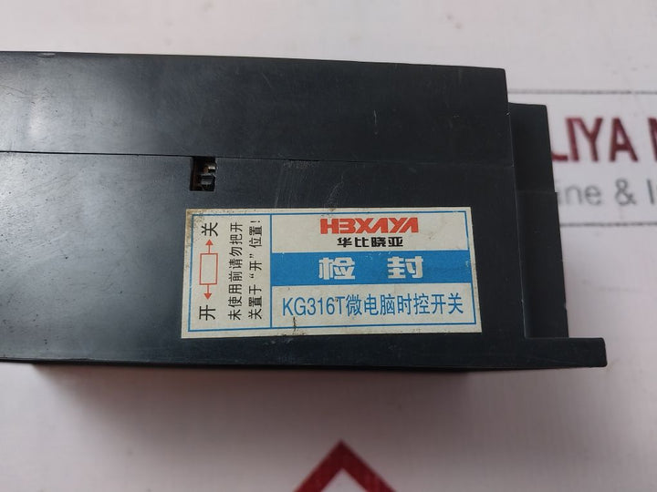 Tianjin Huabi Kg316T Microcomputer Time Control Switch Unit Properly Not Working