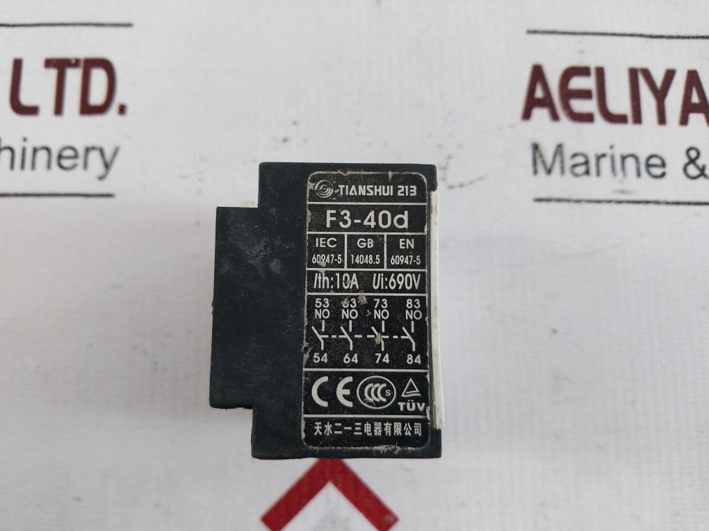 Tianshui F3-40D Auxiliary Contacts