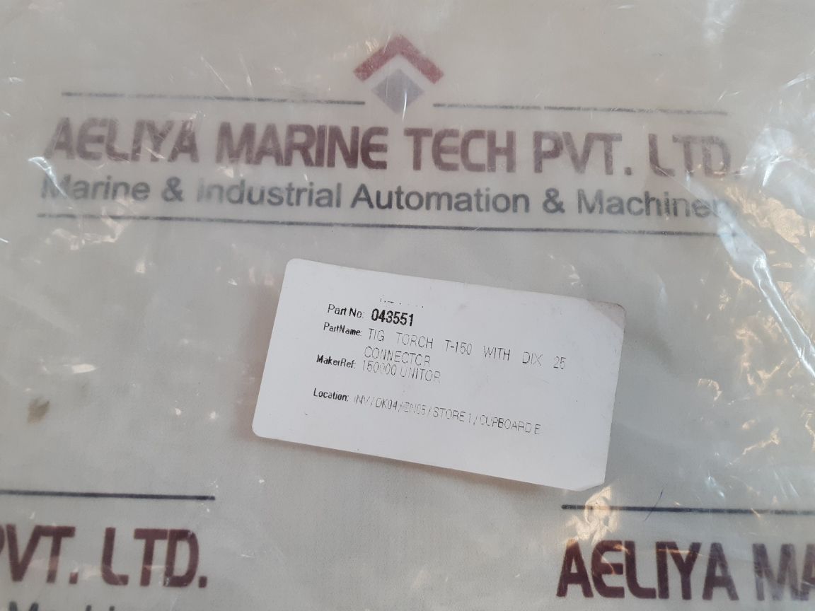 Tig Torch T-150 With Dix 25 Connector ,Tig 26V
