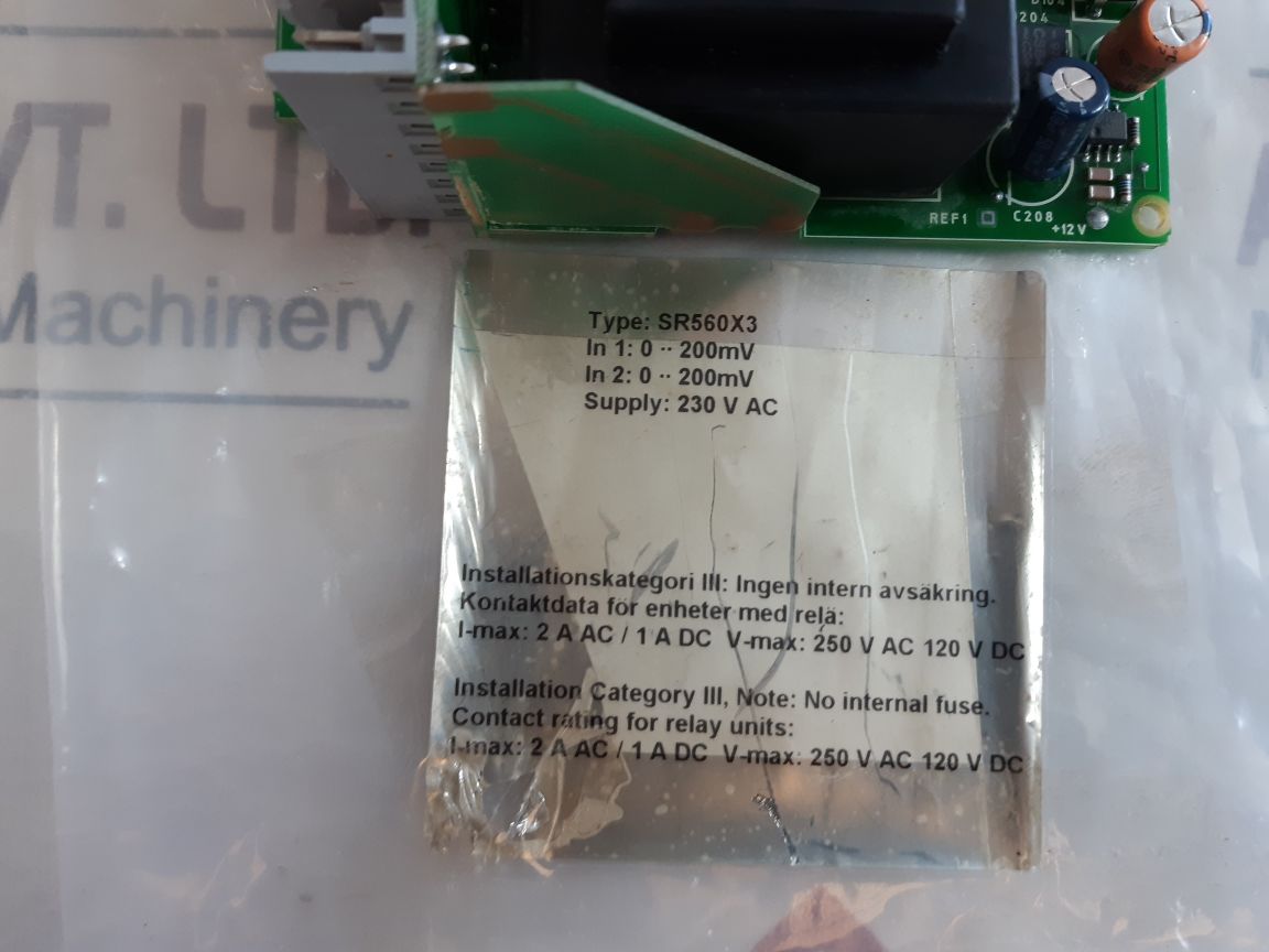 Tillquist Sr560X3 Pcb Card