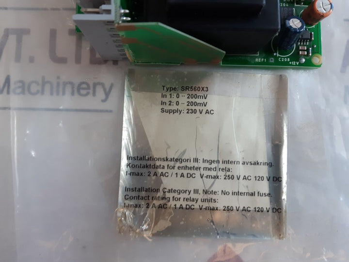 Tillquist Sr560X3 Pcb Card