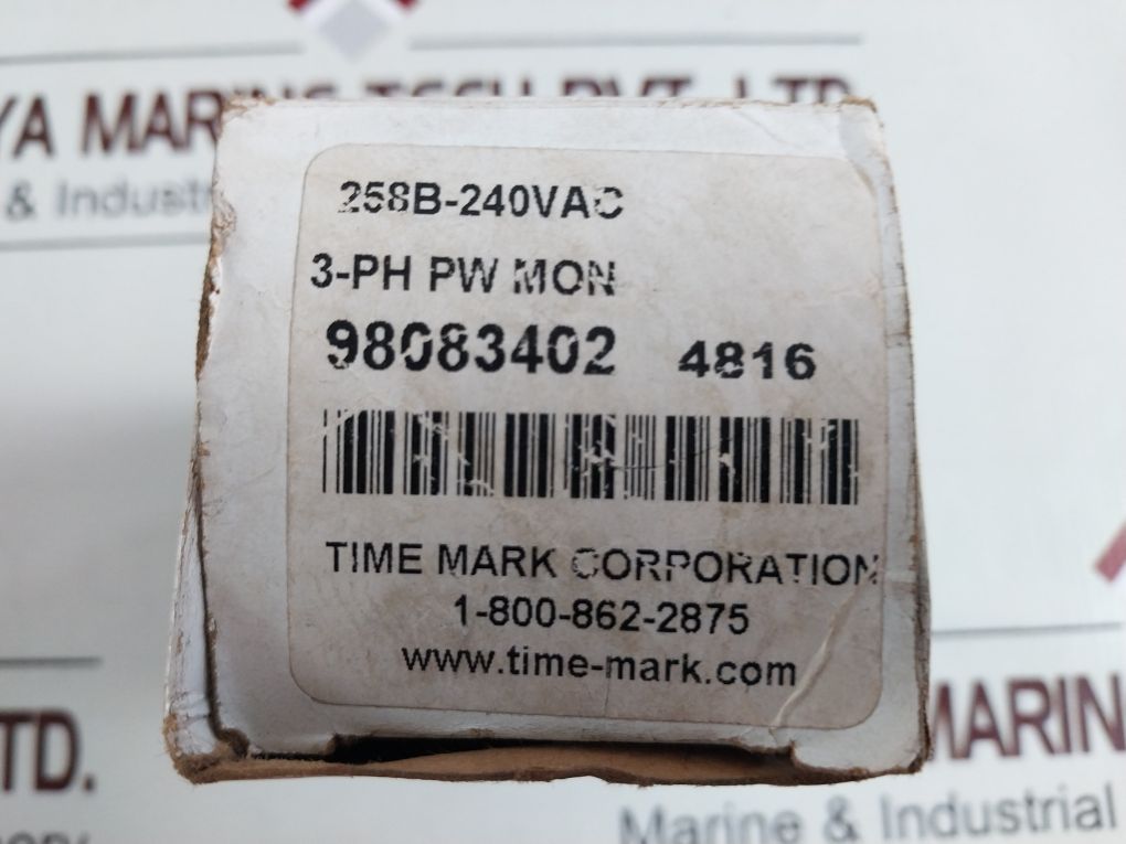 Time Mark 258B 3-phase Power Monitor Moudle 160-240 Vac