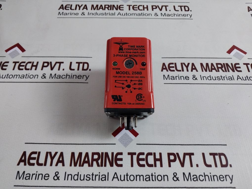 Time Mark 258B 3-phase Power Monitor Moudle 160-240 Vac