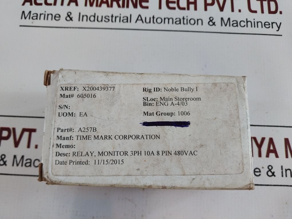 Time Mark A257B 3-phase Monitor