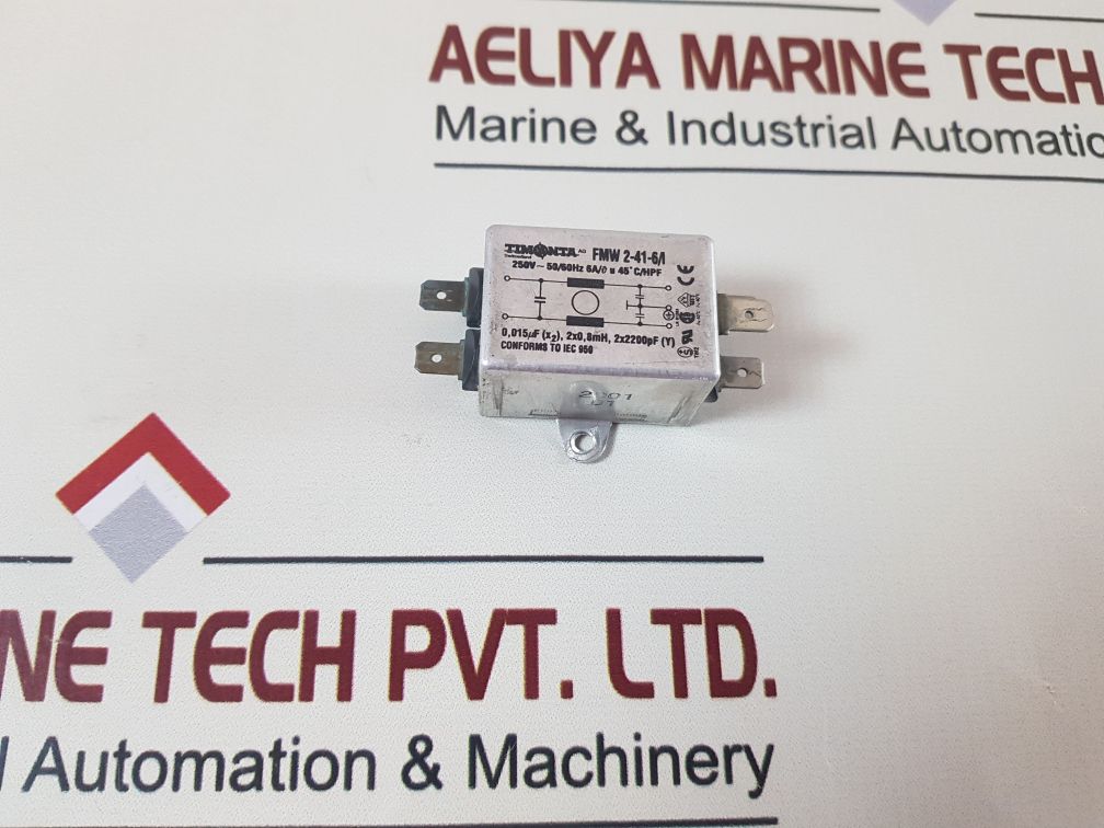 Timonta Fmw 2-41-6/I Suppression Line Filter 250V~ 50/60Hz