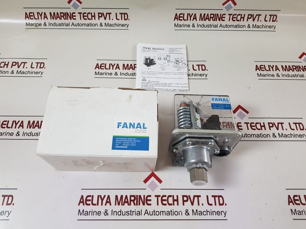 Tival Ff 4-250 Pah Pressure Control Switch 400V 16A