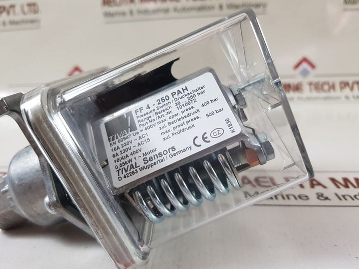 Tival Ff 4-250 Pah Pressure Control Switch

