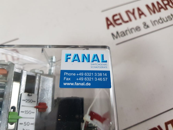 Tival Ff 4-250 Pah Pressure Control Switch
