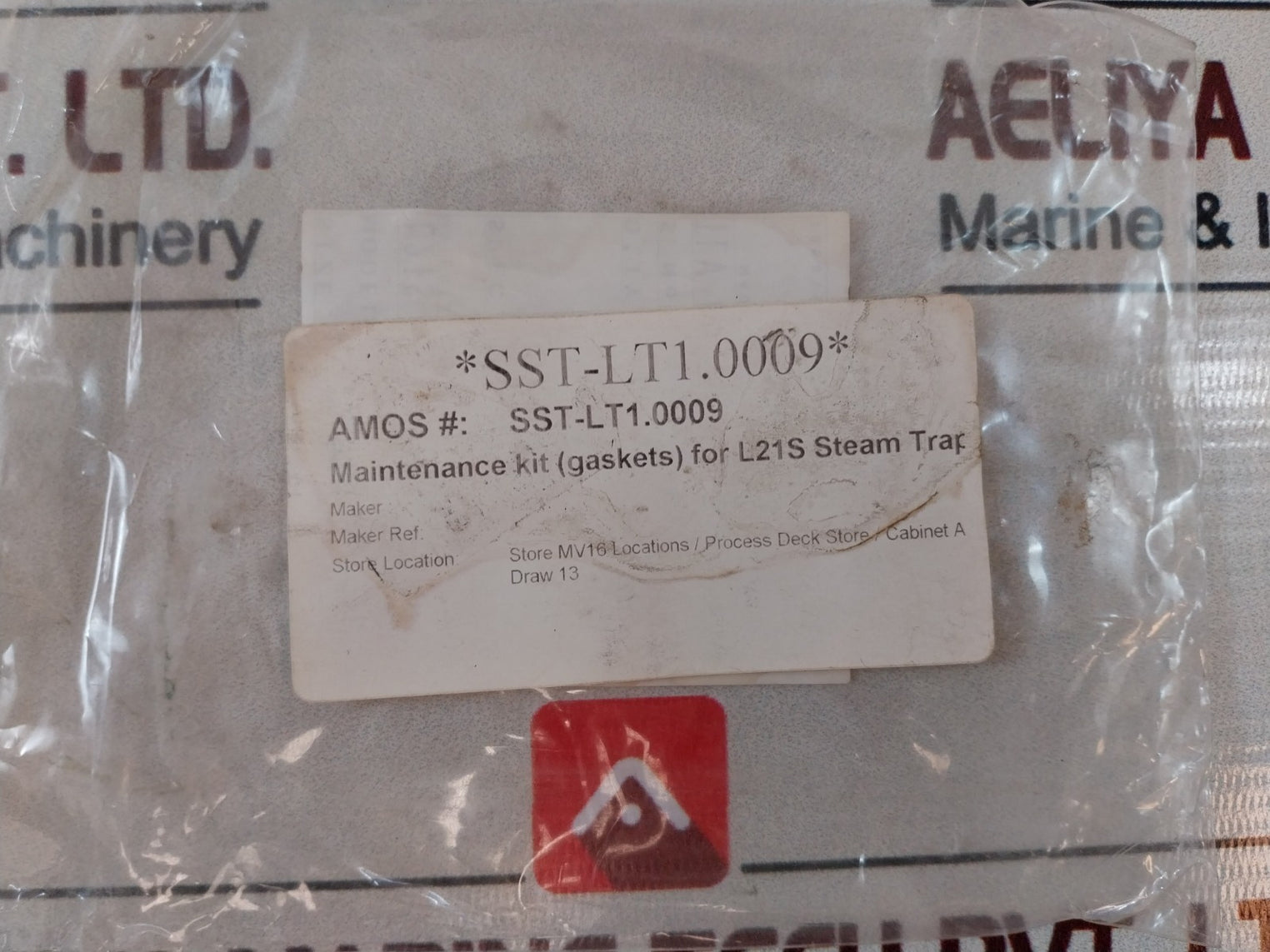 Tlv L21S Cover Gasket Maintenance Kit