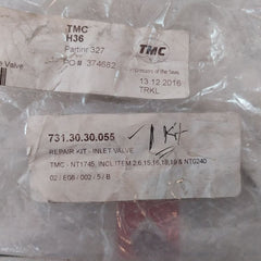 Tmc Nt1745 Inlet Valve Repair Kit