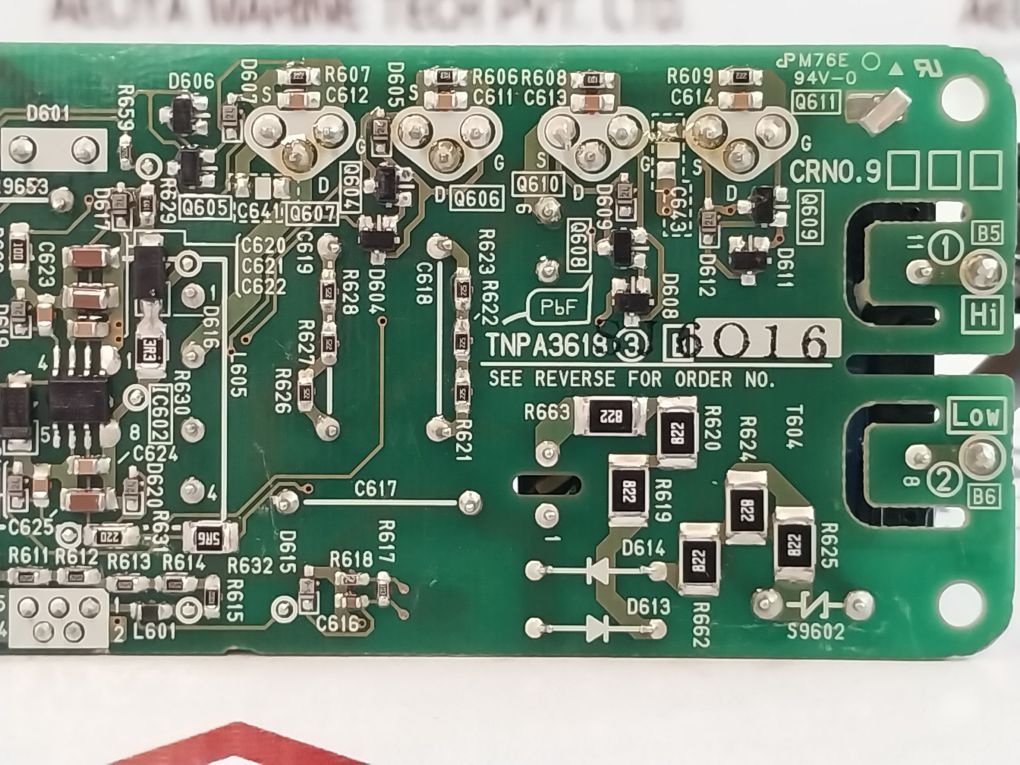 Tnpa3618 Projector Lamp Driver Ballast Board Tnpa3619