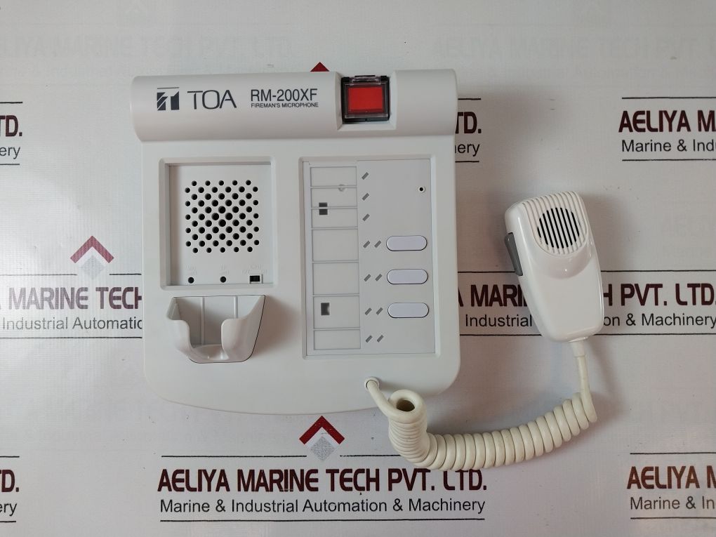 Toa Rm-200Xf Fireman’s Microphone Panel