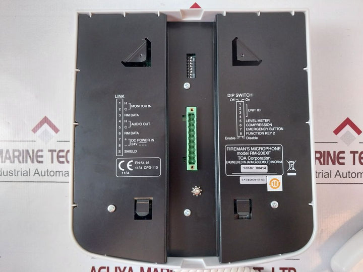 Toa Rm-200Xf Fireman’s Microphone Panel