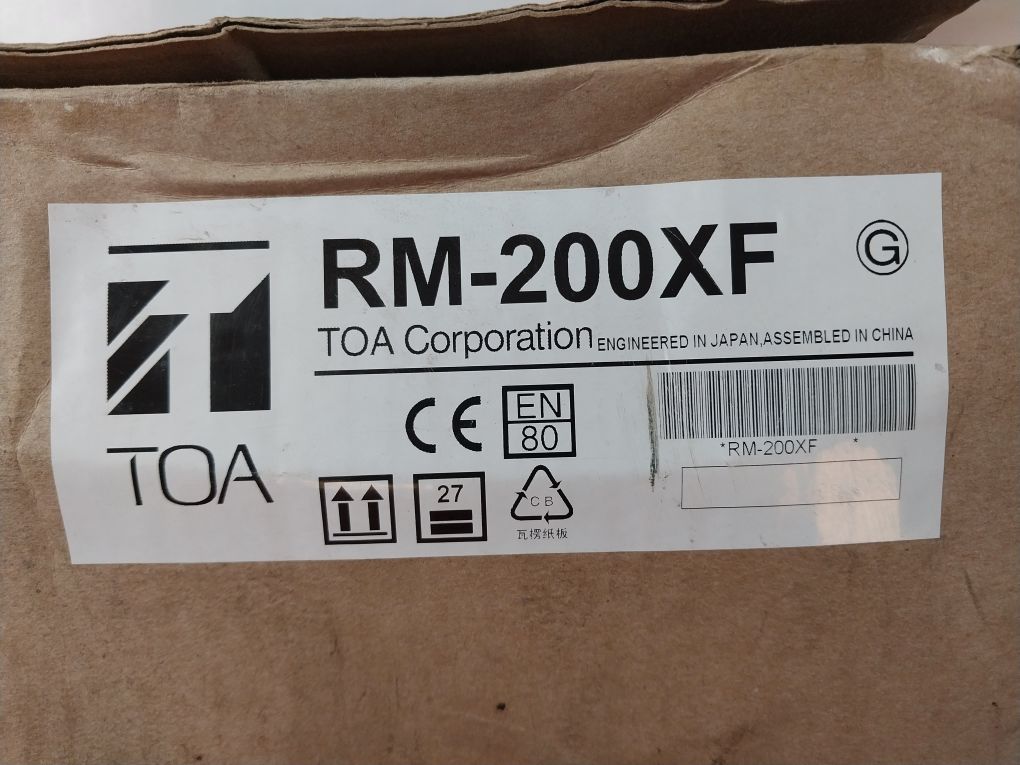 Toa Rm-200Xf Fireman’s Microphone Panel