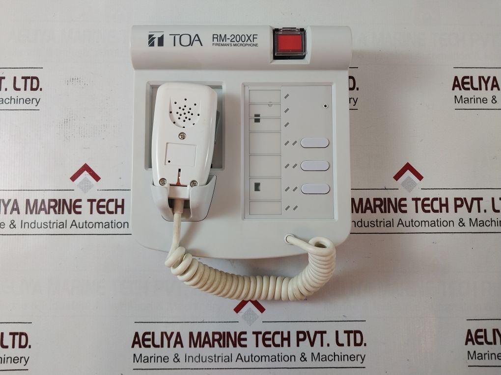 Toa Rm-200Xf Fireman’s Microphone Panel