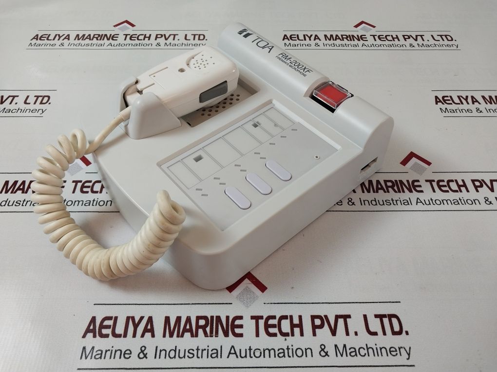 Toa Rm-200Xf Fireman’s Microphone Panel