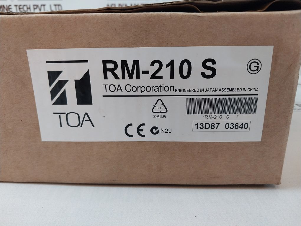 Toa Rm-210 S Remote Microphone Extension
