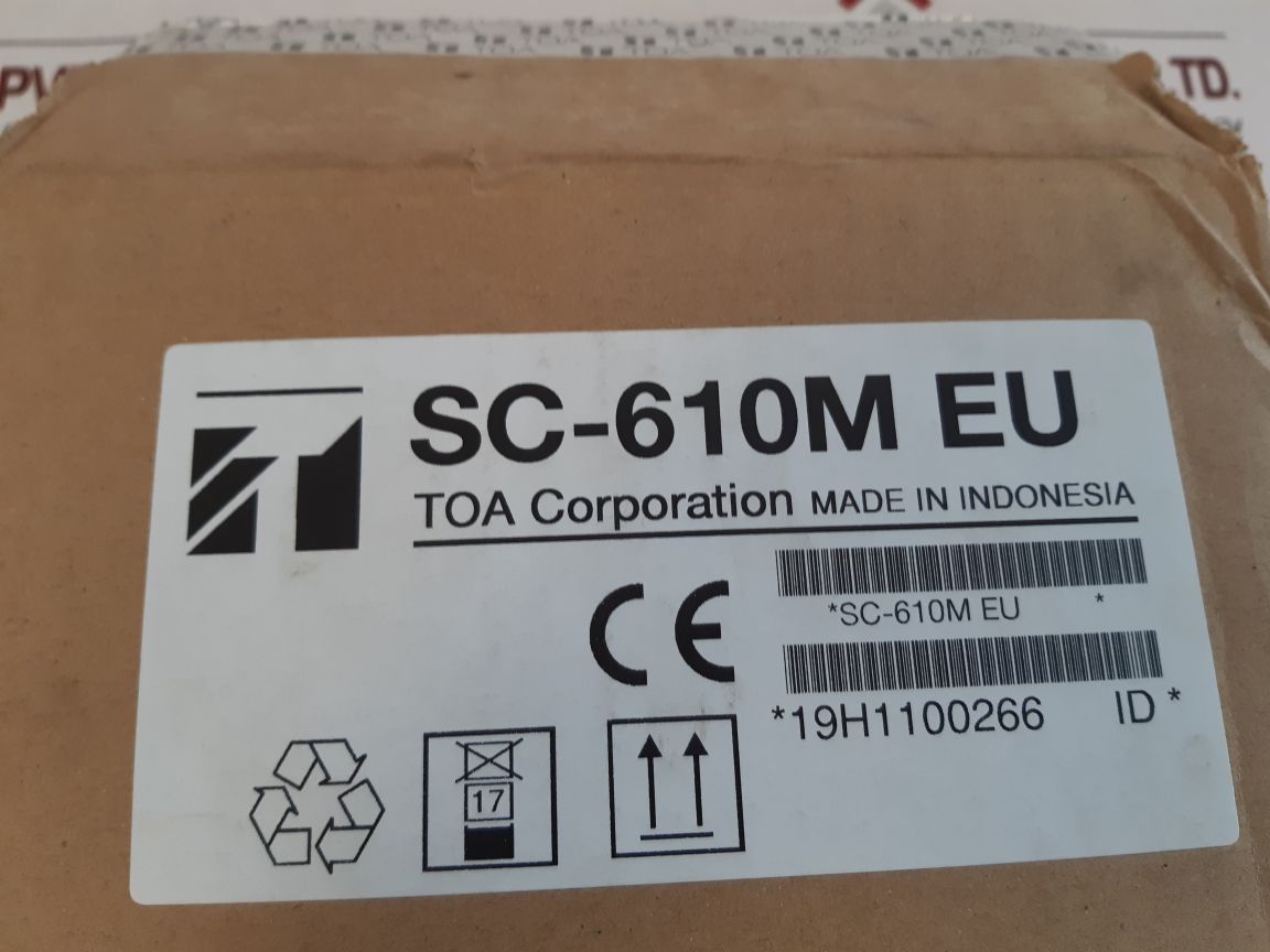 Toa Sc-610M Eu Paging Horn Speaker With Transformer 10W