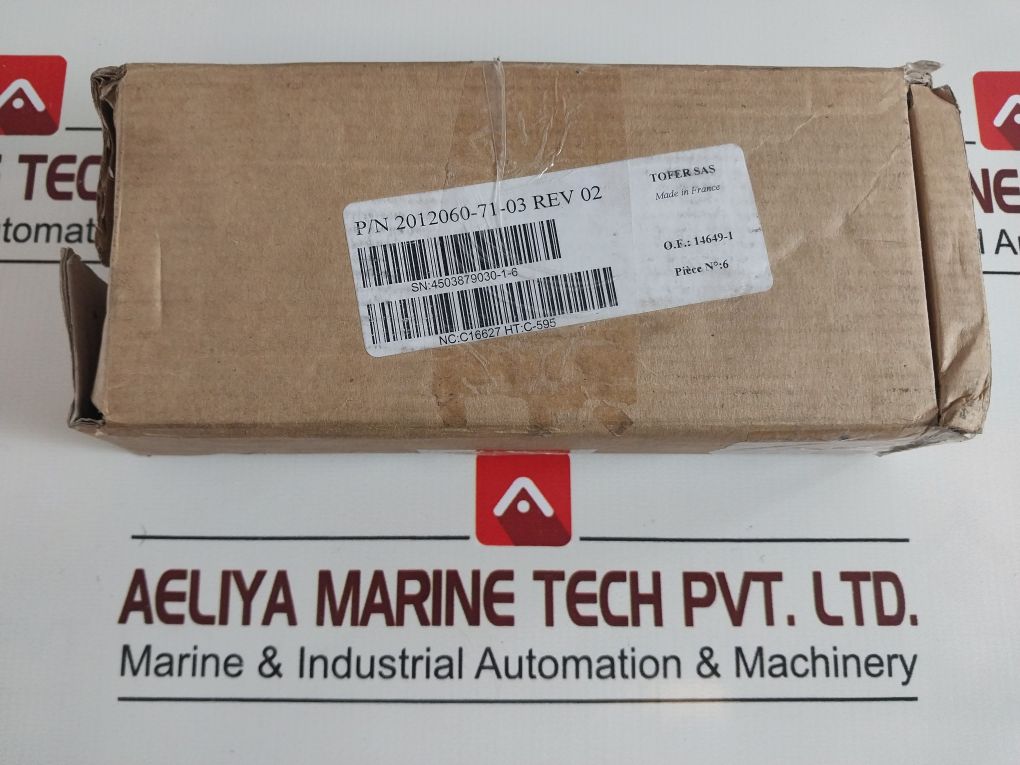 Tofer Cam 5005 2012060-71-03 Rev 02 Gate Valve