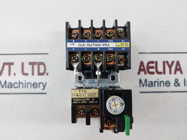 Togami-electric Clk-15Jth40-p6A Magnetic Switch 200V 50Hz / 200-220V 60Hz