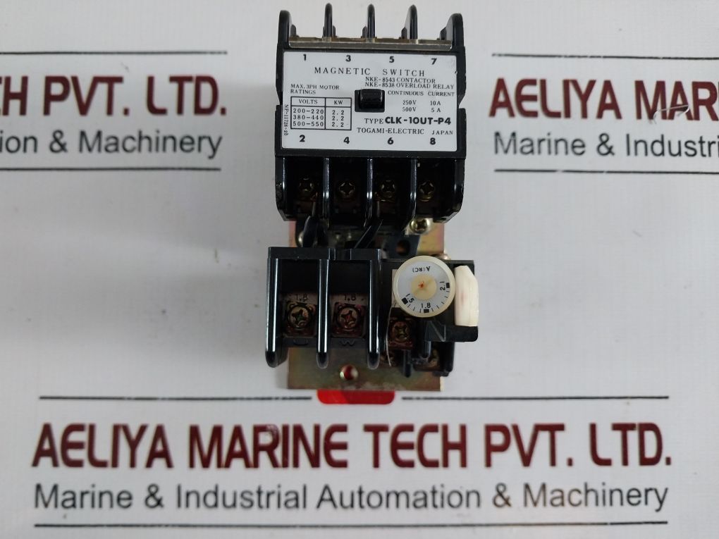 Togami-electric Clk-1Out-p4 Magnetic Switch/Contactor With Cr-10