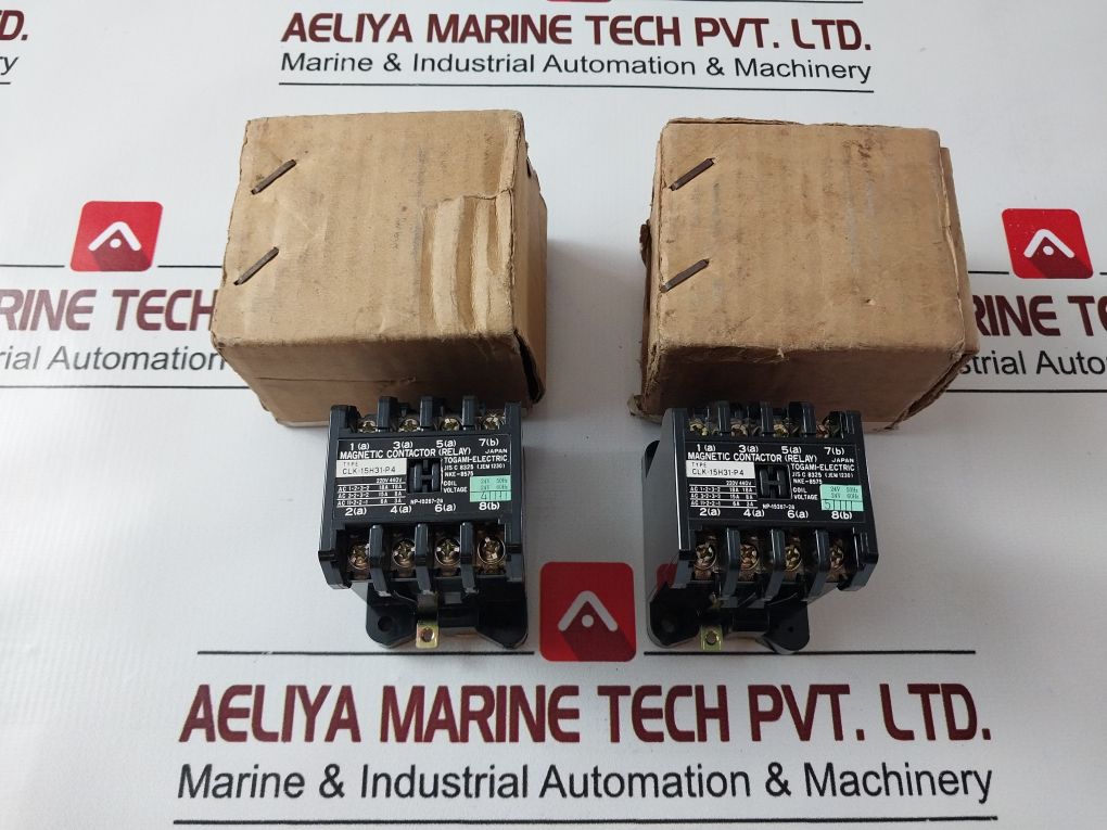 Togami Electric Clk-15H31B-p4B Magnetic Contactor