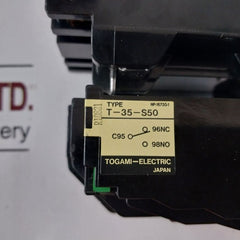 Togami Electric Clk-35Jt-p12 Magnetic Switch 220V 35A 440V 26A