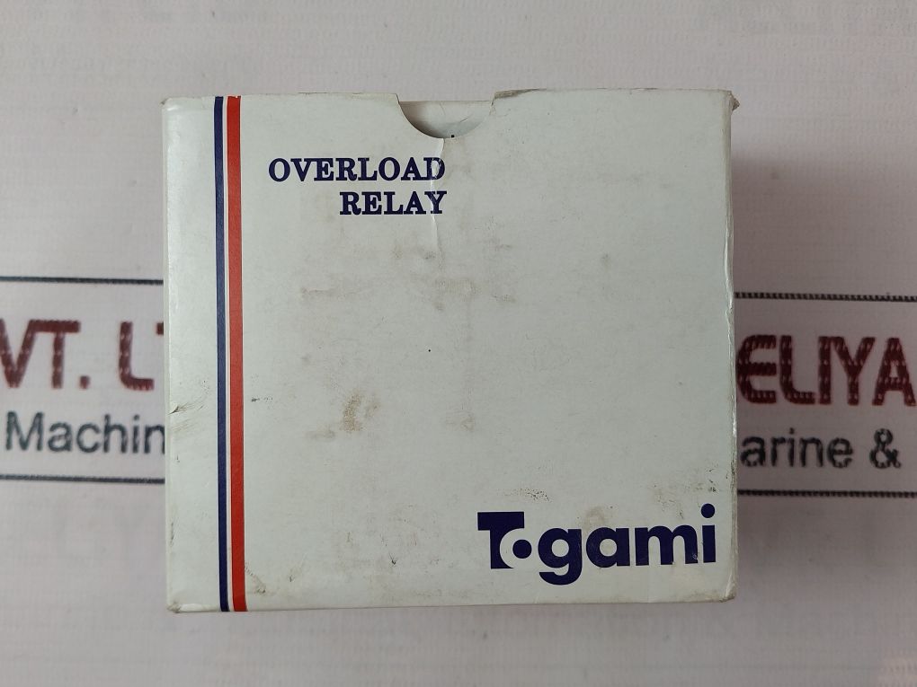 Togami Electric Tj-50-3 Thermal Overload Relay Ac 600V