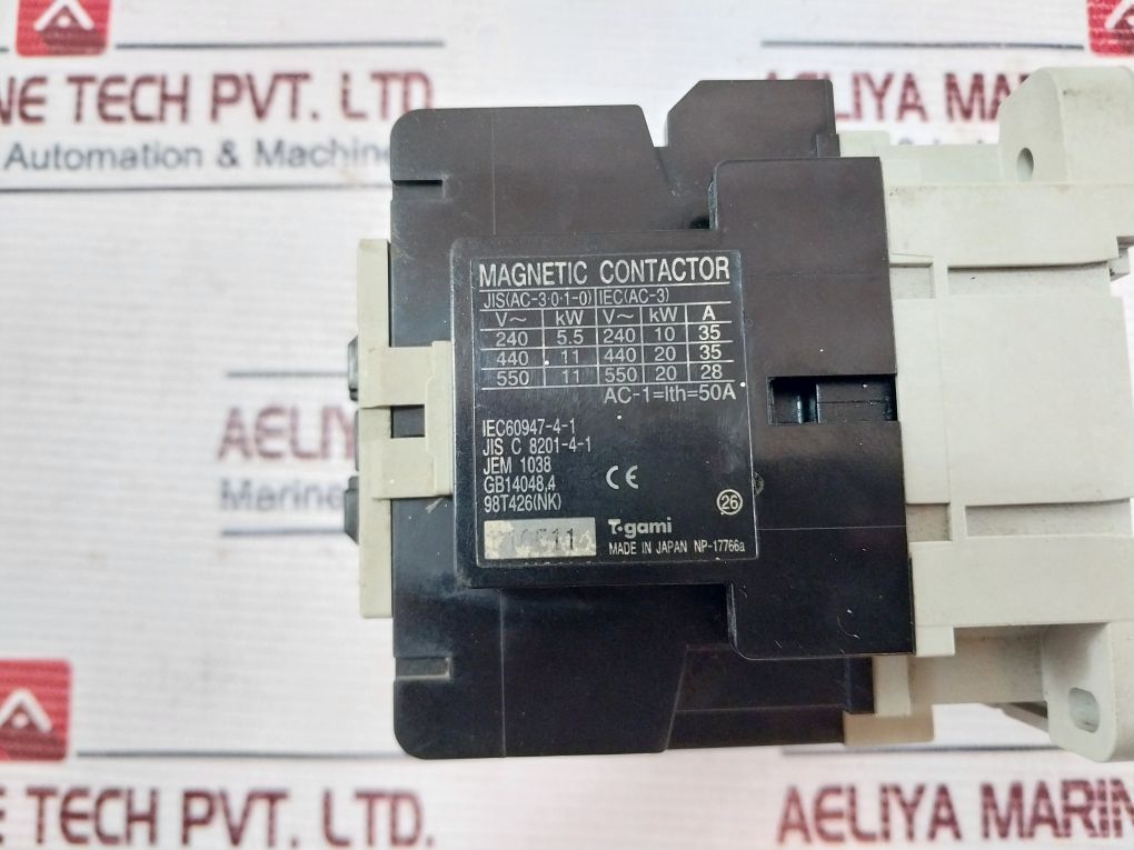 Togami Pak-26J-p3745 Magnetic Contactor Gb14048.4