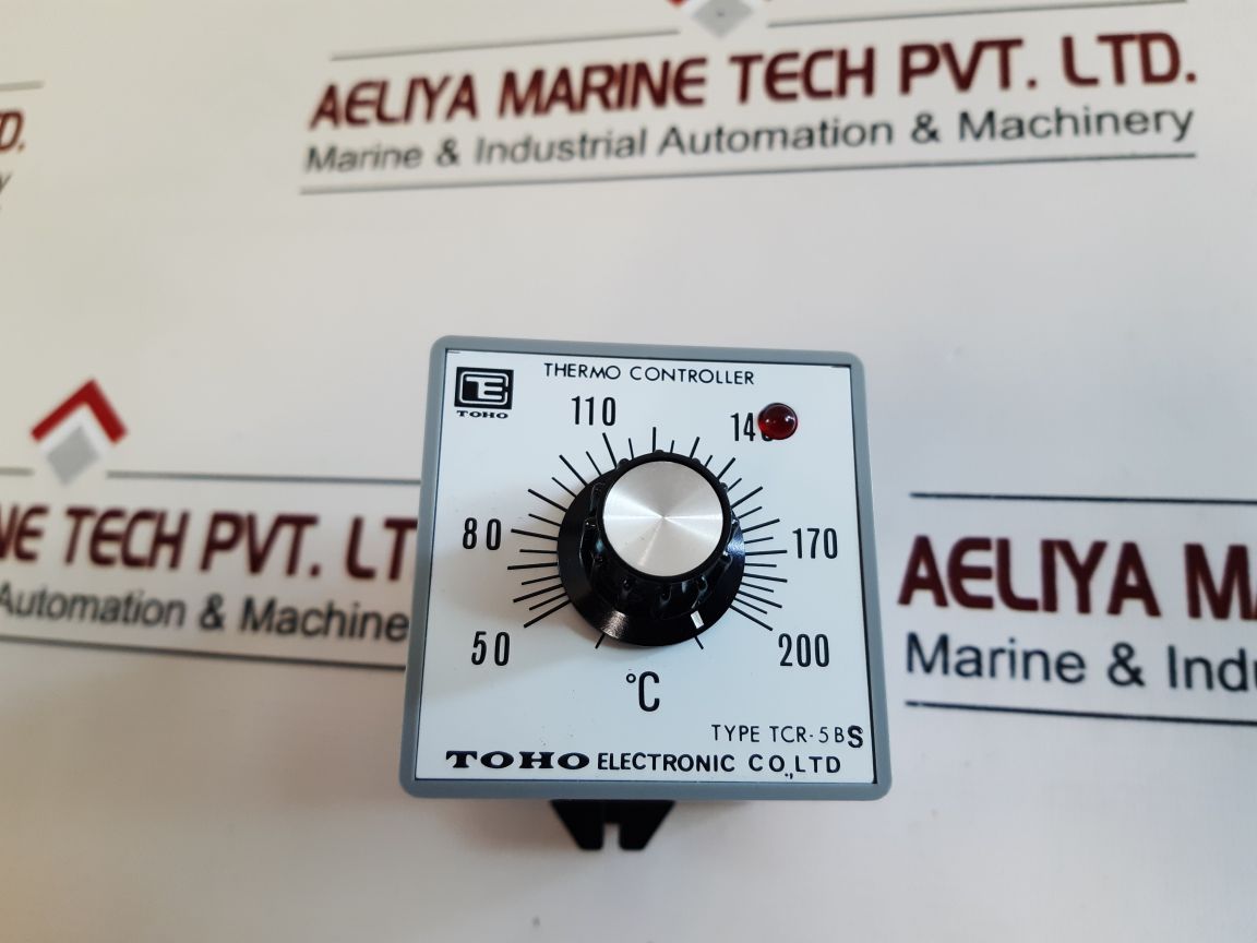 Toho Electronic Tcr-5Bs Thermo Controller 50 To 200°C
