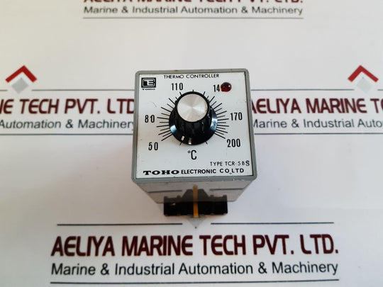 Toho Electronic Tcr-5Bs Thermo Controller 50 To 200°C Free Shipping