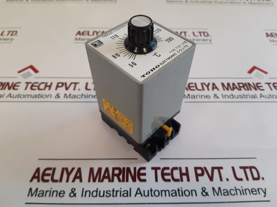 Toho Electronic Tcr-5Bs Thermo Controller 50 To 200°C Free Shipping