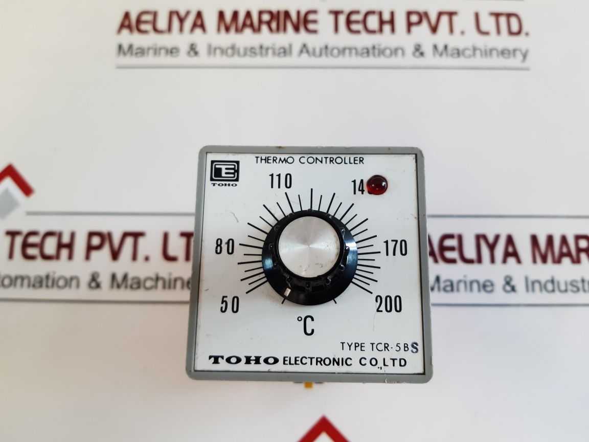 Toho Electronic Tcr-5Bs Thermo Controller 50 To 200°C Free Shipping