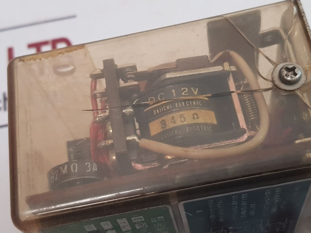 Toho Seisakusho Rd-1005 Flame Detector Relay 841474