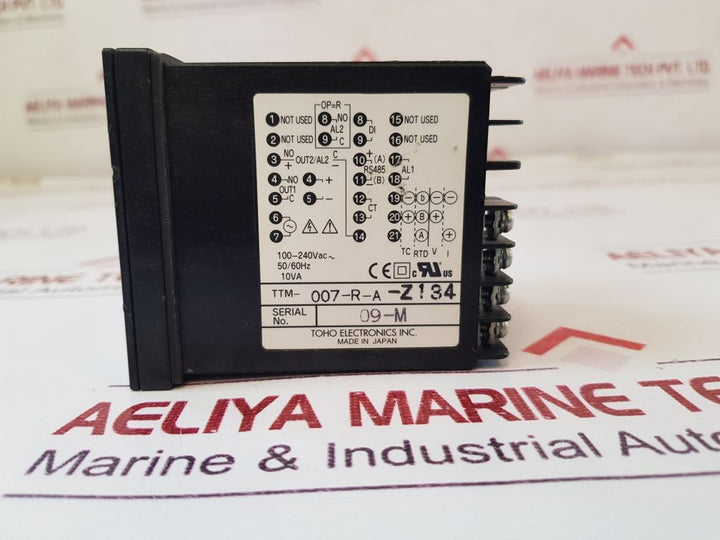 Toho Ttm-007-r-a-z134 Temperature Controller
