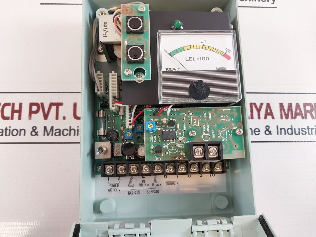Toka Seiki Ts-303 Combustible Gas Alarm Detection Unit
