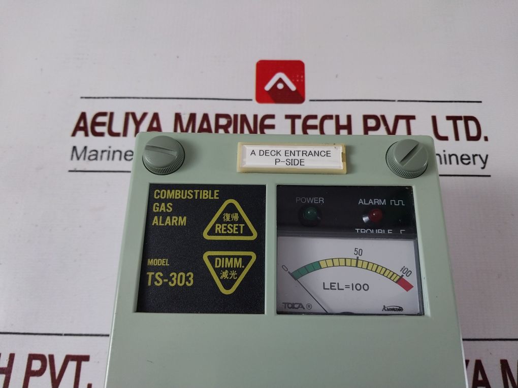 Toka Seiki Ts-303 Fl Combustible Gas Alarm Ts-303